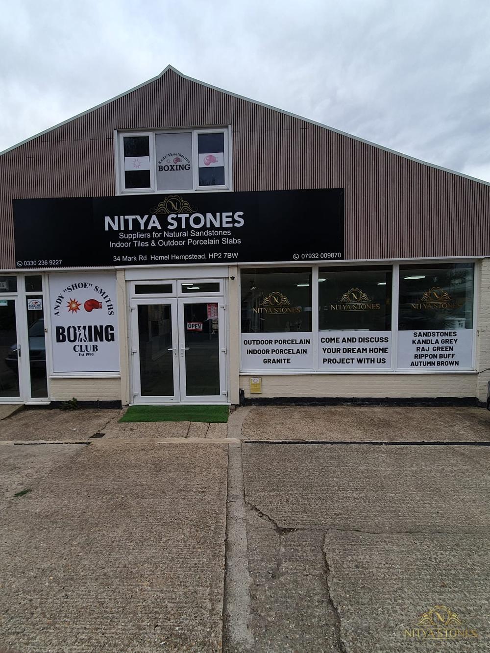 The Nitya Stones showroom on 34 Mark Road